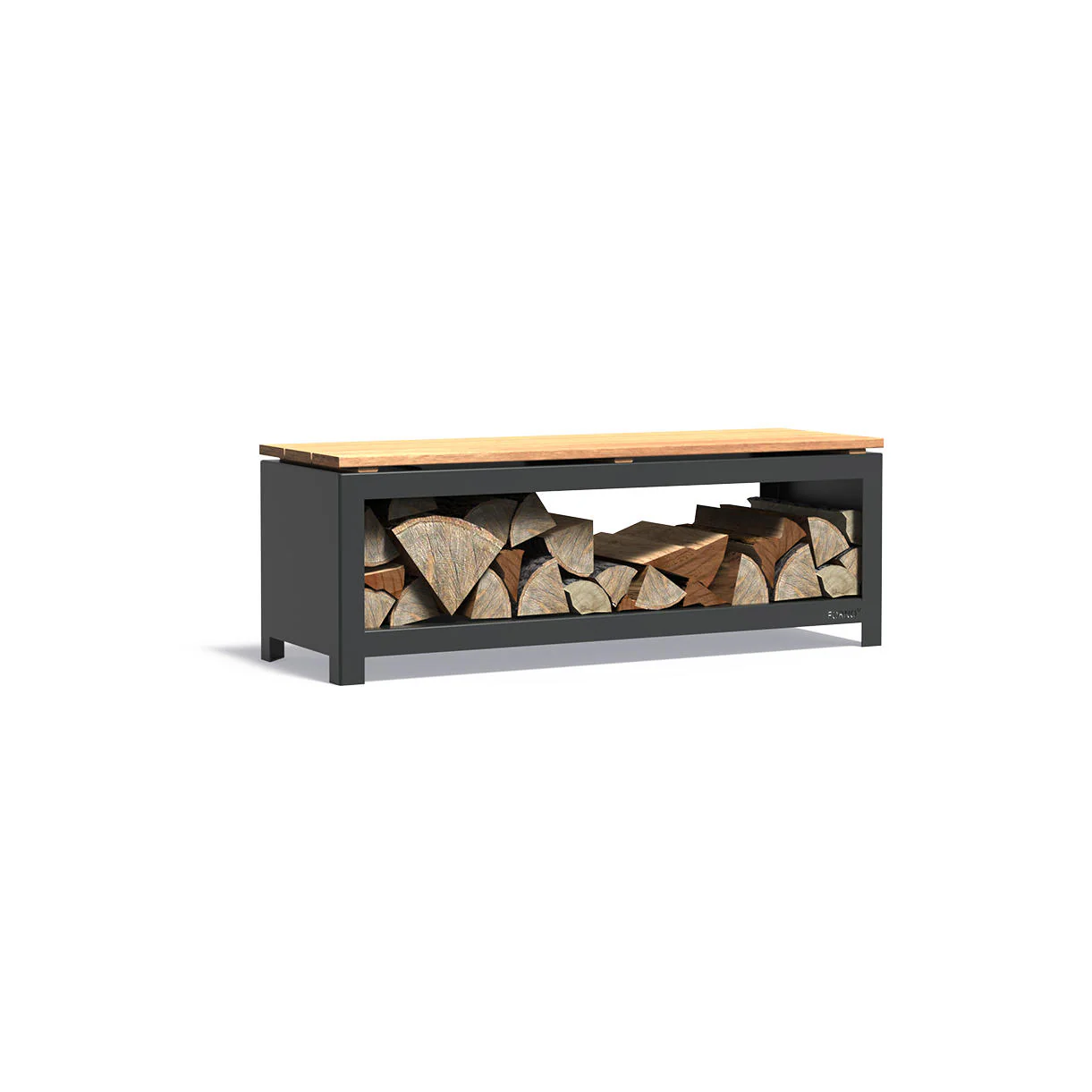 Steel Log Store Benches - Image 6