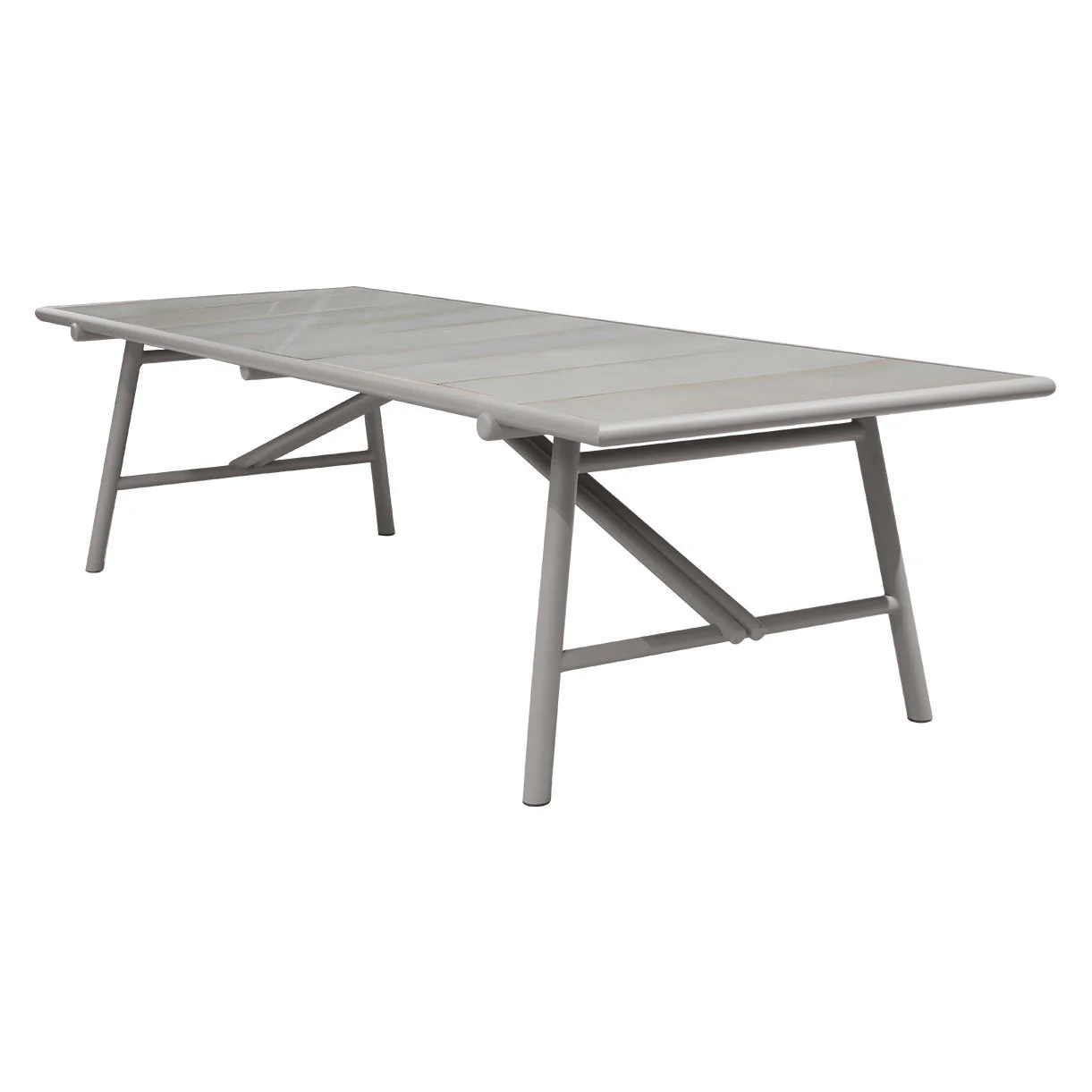Sticks Dining Table in Aluminium 280 x 100cm - Image 11