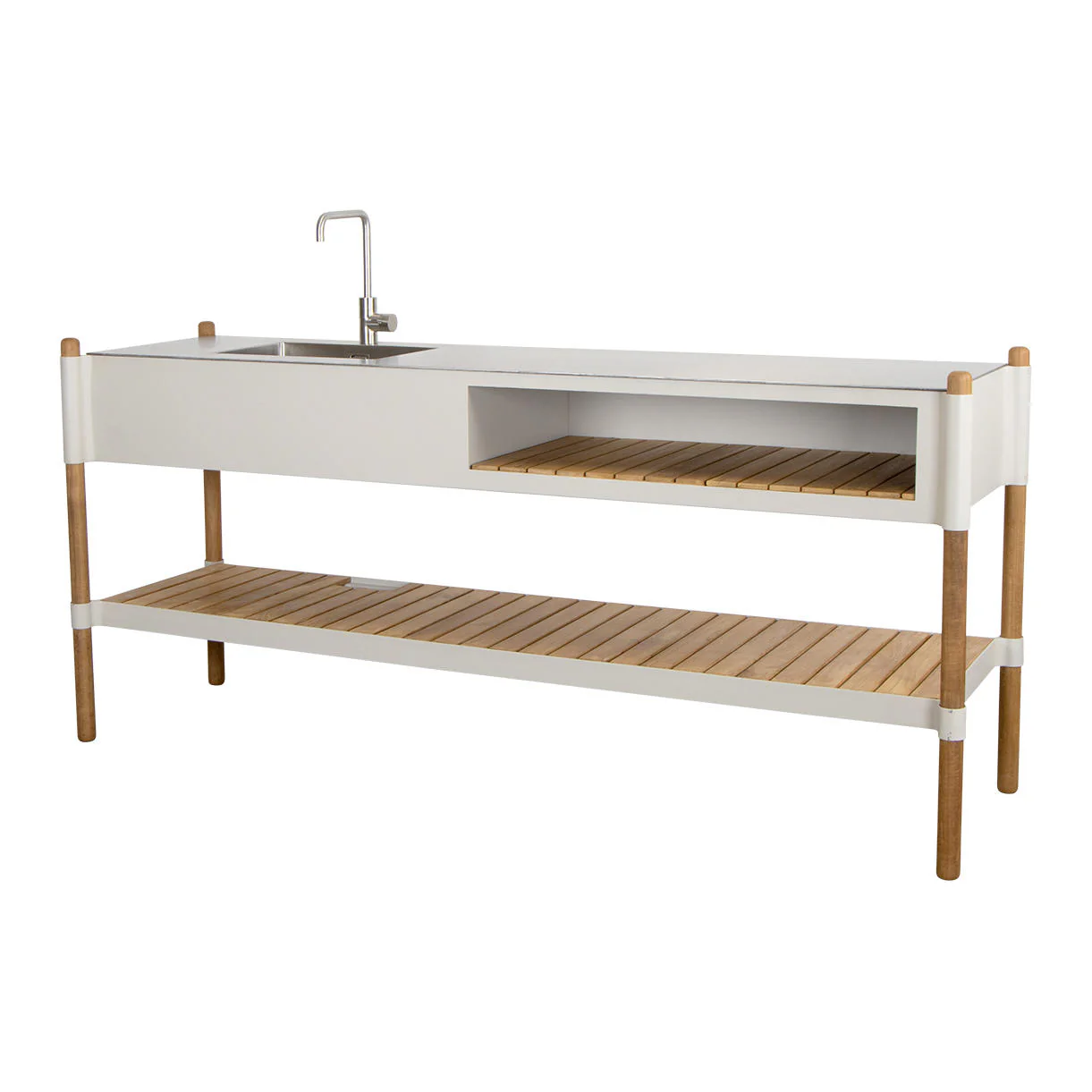 Sticks Outdoor Kitchen Unit with Sink and Tap - Image 6
