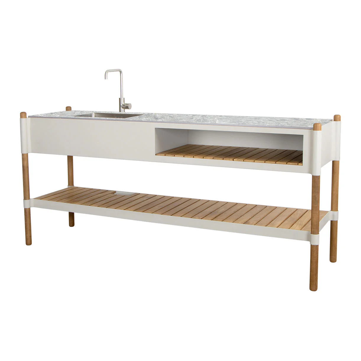 Sticks Outdoor Kitchen Unit with Sink and Tap - Image 7