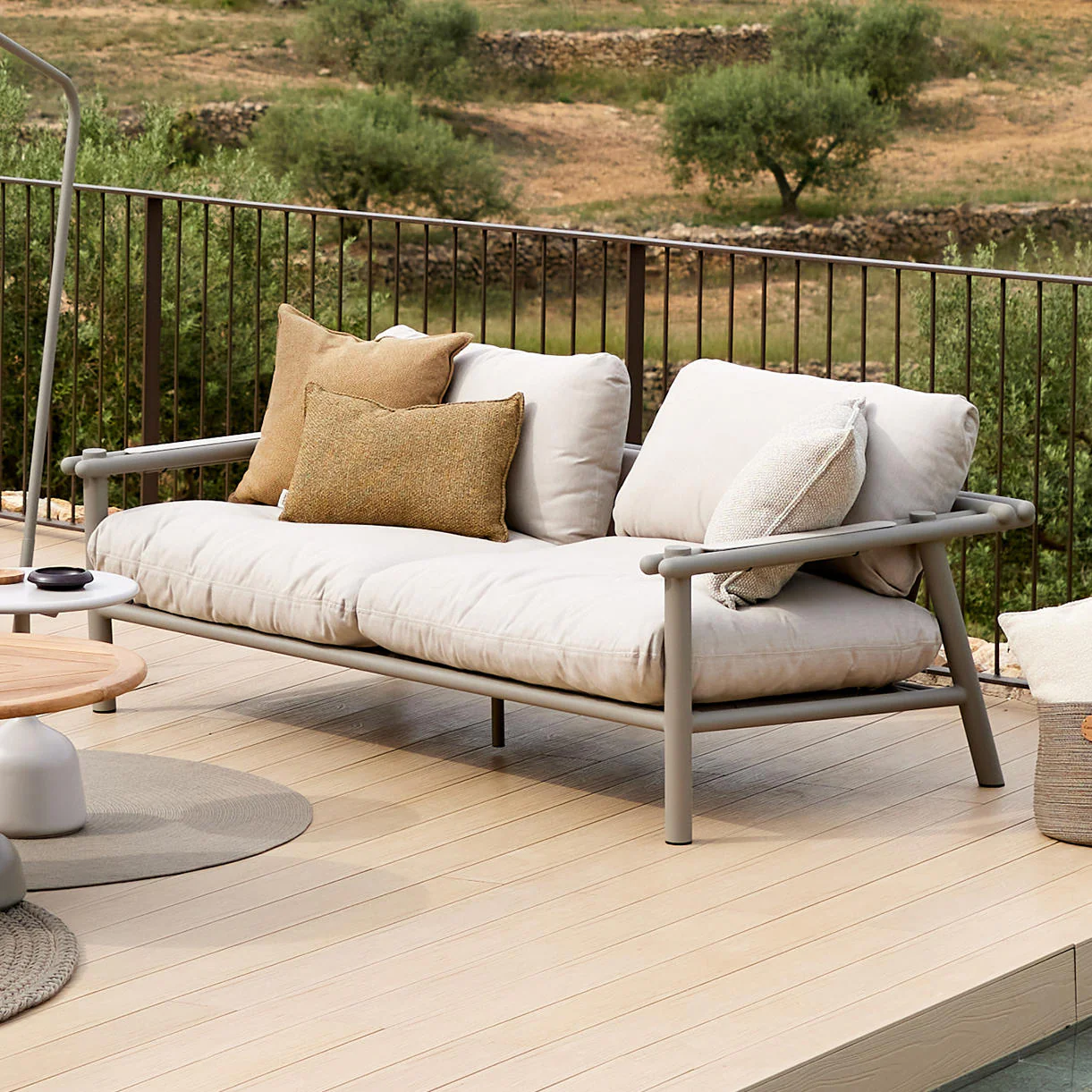 Sticks Outdoor 2 Seater Sofa - Image 2