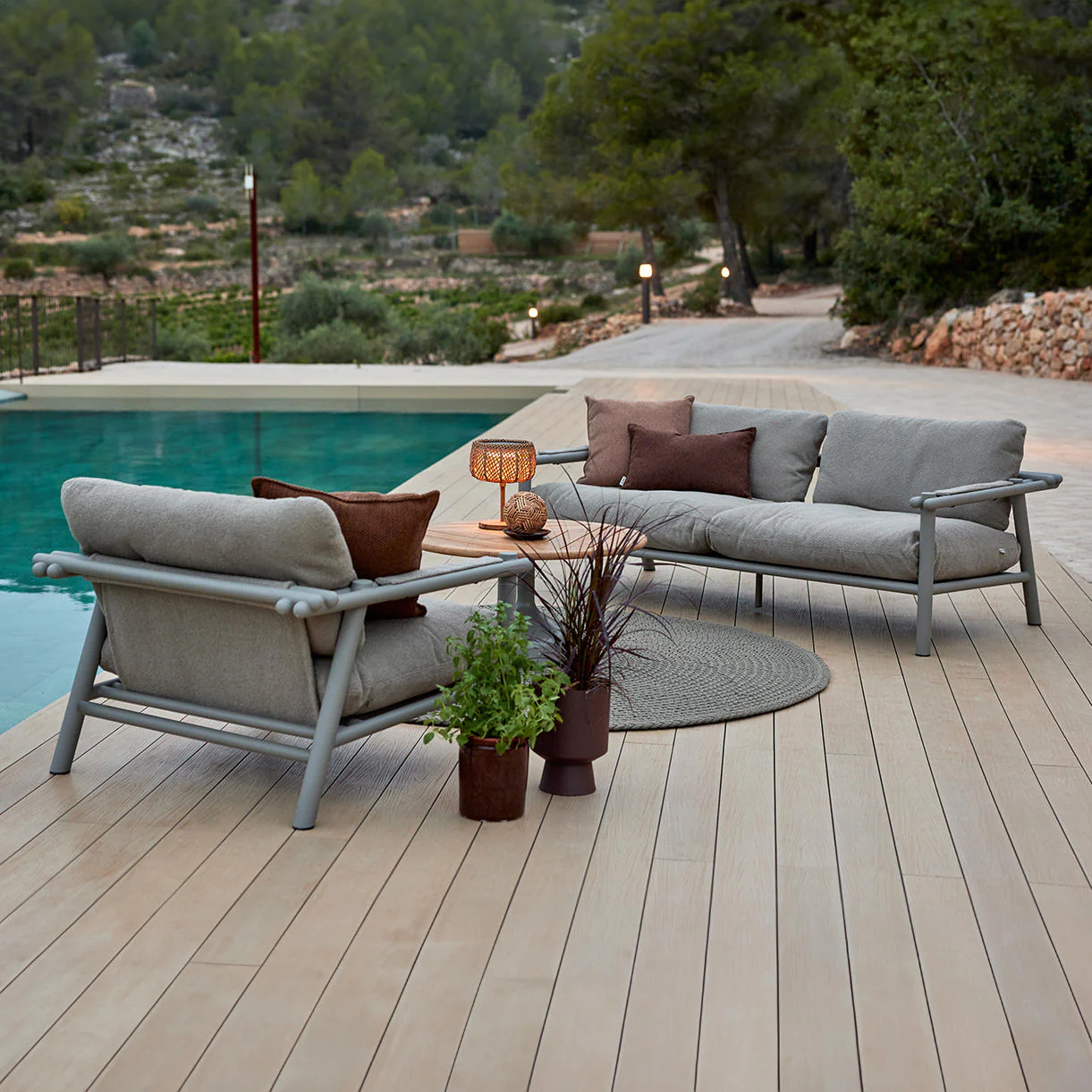 Sticks Outdoor 2 Seater Sofa - Image 5
