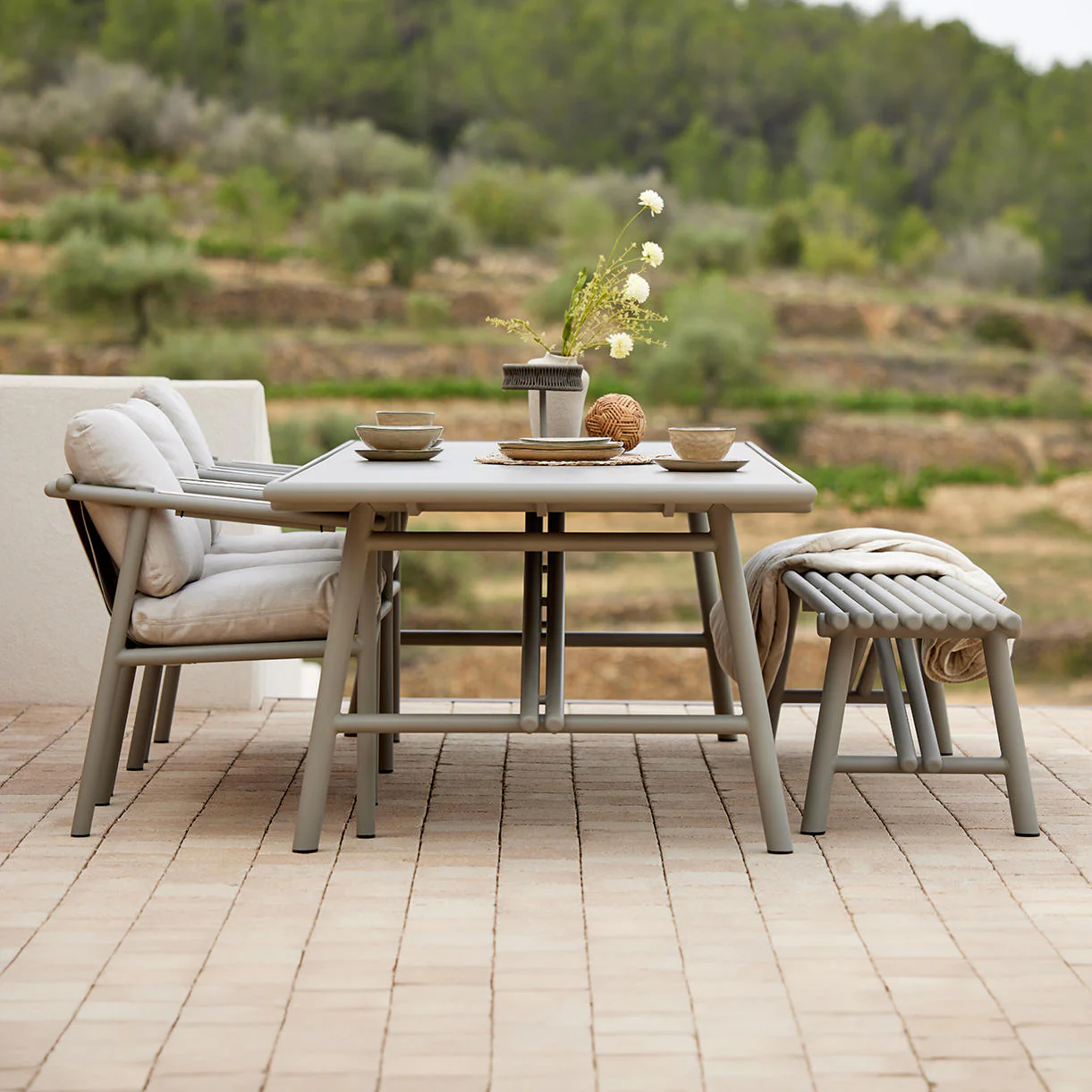 Sticks Outdoor Bench - Image 3