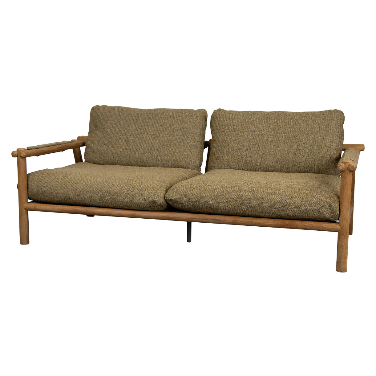 Sticks Outdoor Teak 2 Seater Sofa - Image 7