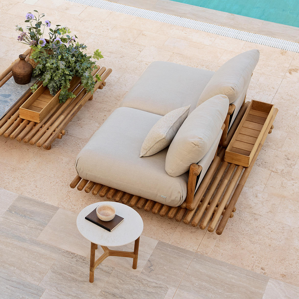 Sticks Platform Modular Teak Seating - Image 3