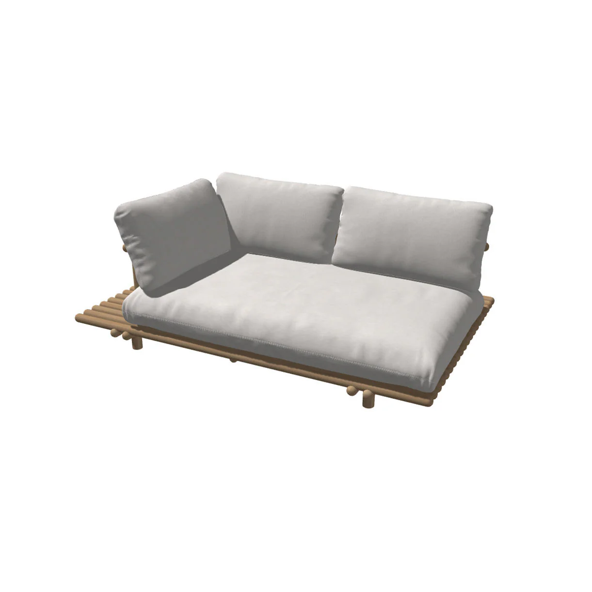 Sticks Platform Modular Teak Seating - Image 38