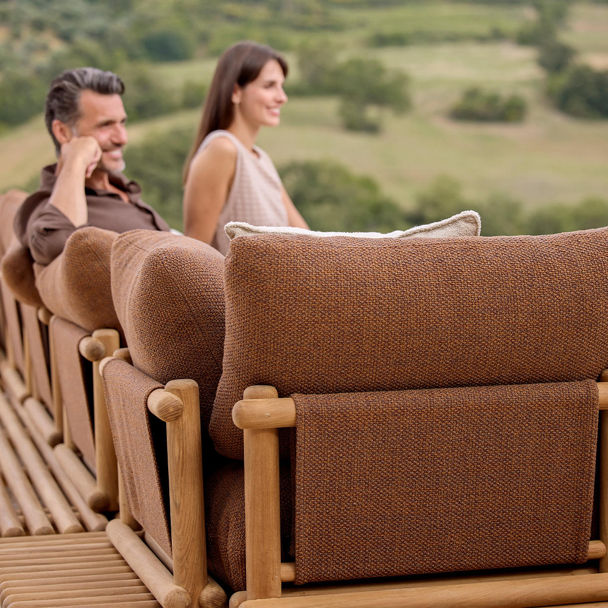 Sticks Platform Modular Teak Seating - Image 4