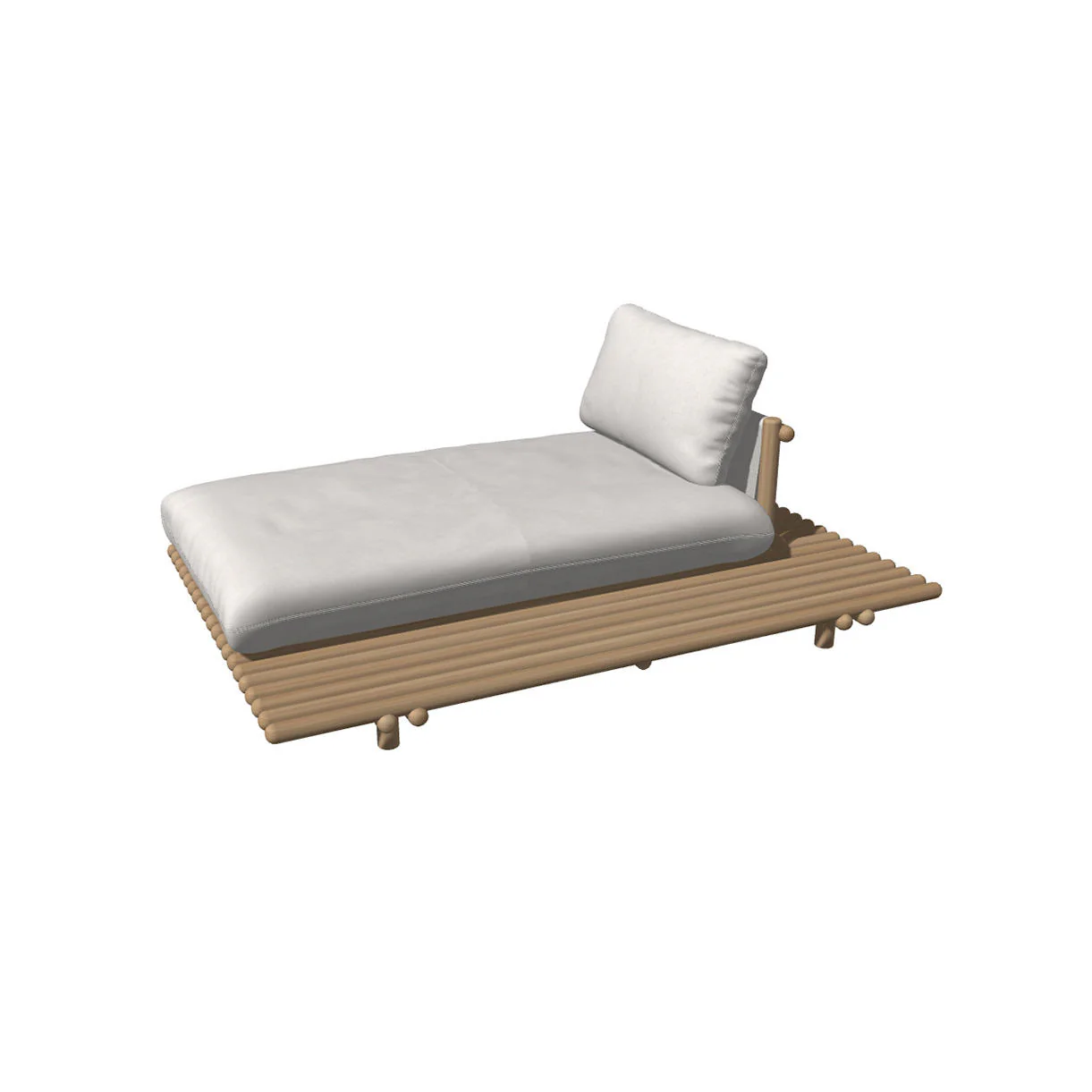 Sticks Platform Modular Teak Seating - Image 42