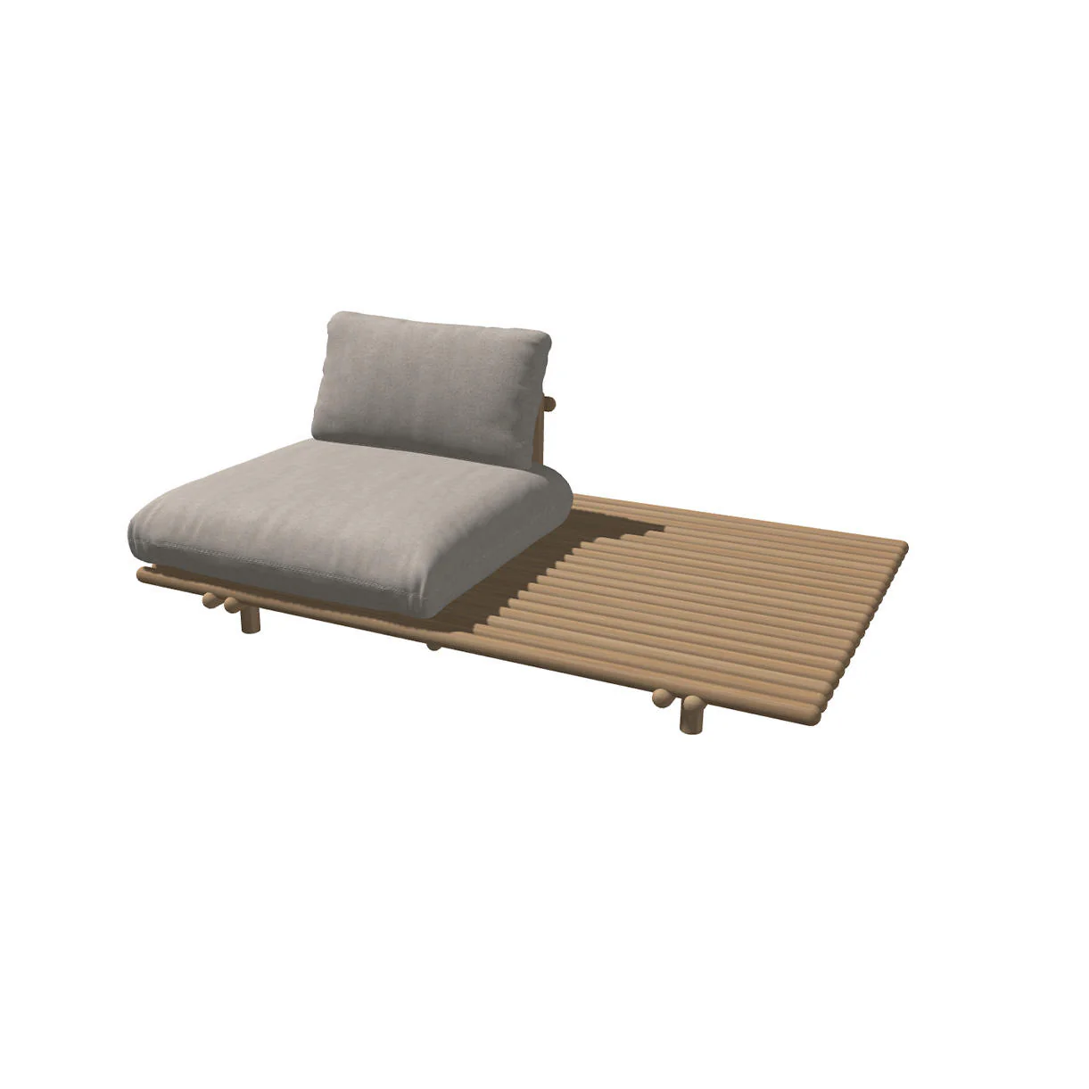 Sticks Platform Modular Teak Seating - Image 45