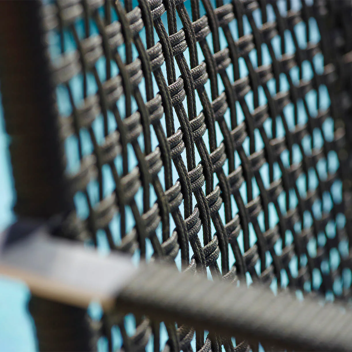 Straw Outdoor Lounge Chair - Image 4