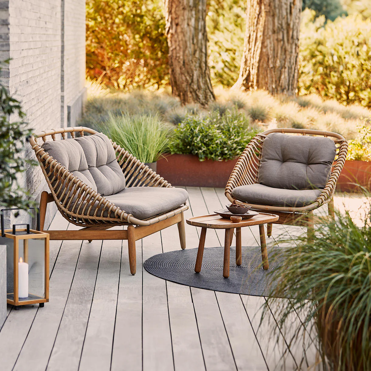 Strington Outdoor Lounge Garden Chair - Image 2