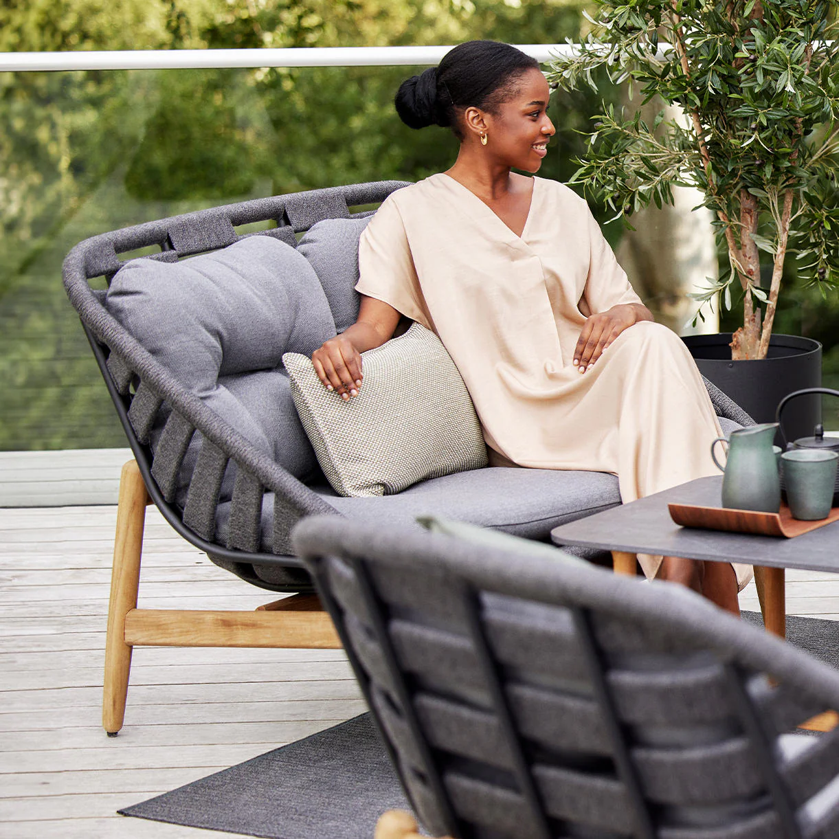 Strington Lounge Soft Rope 2-Seater Sofa - Image 3