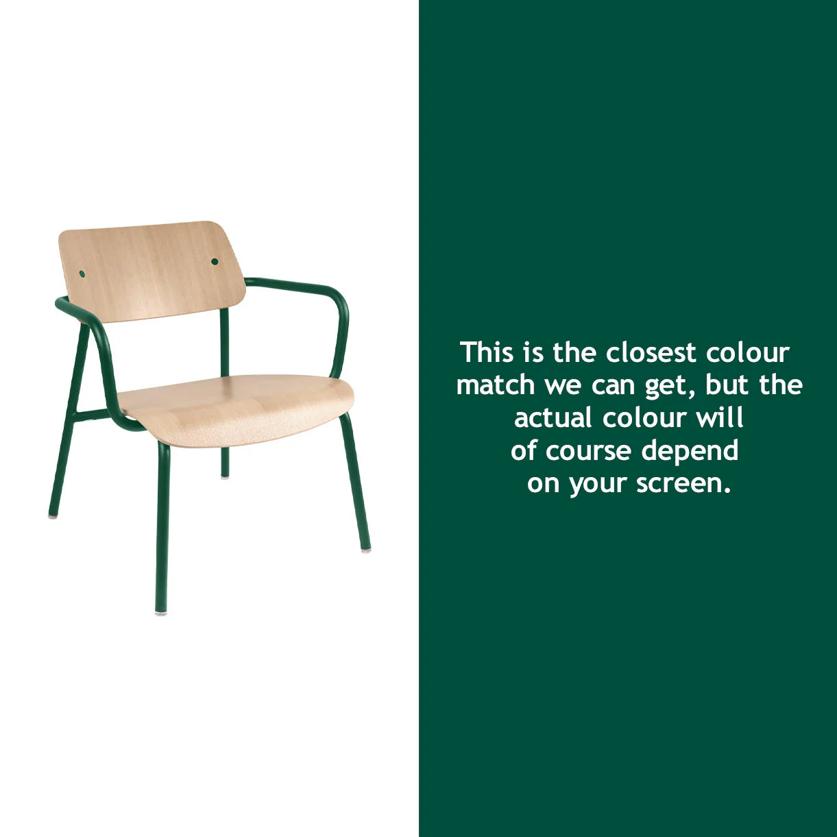 Studie Indoor Oak Lounge Chair - Image 11