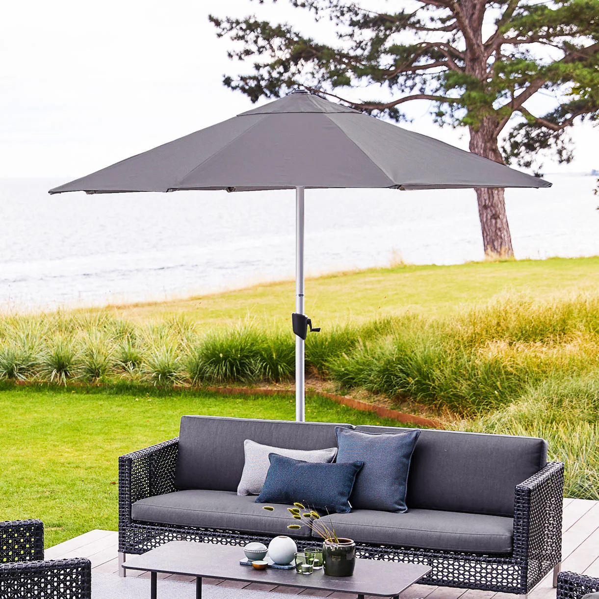 Sunshade Parasol with Crank Handle - Image 5