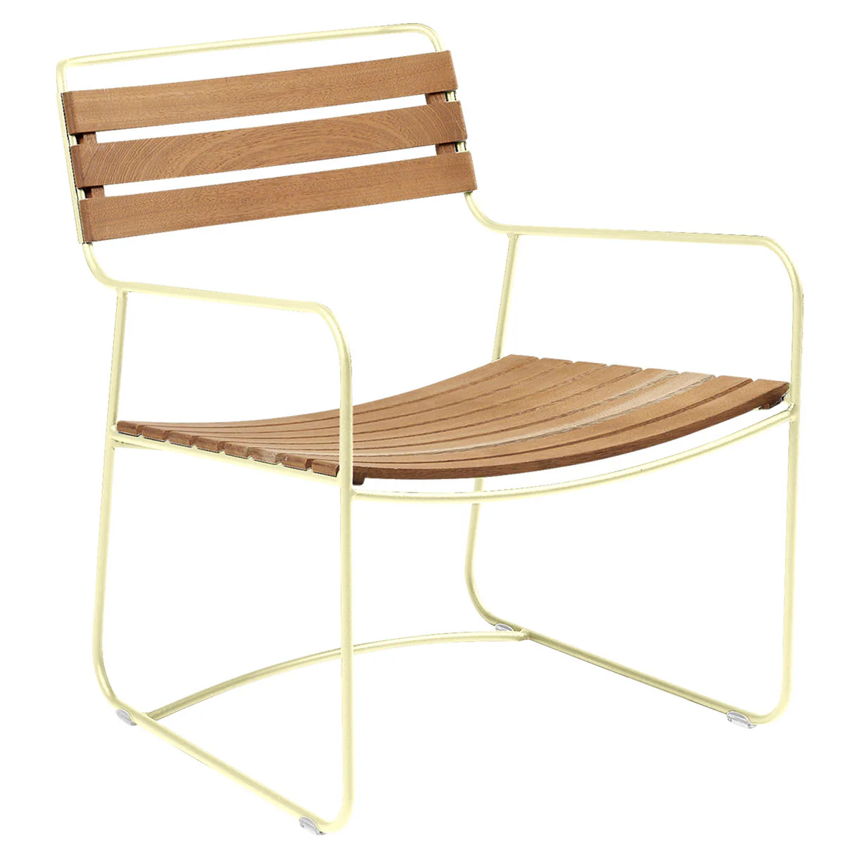 Surprising Teak Low Armchair - Image 14