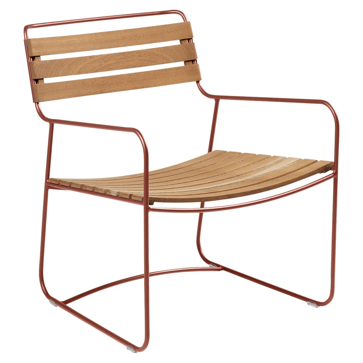 Surprising Teak Low Armchair - Image 18