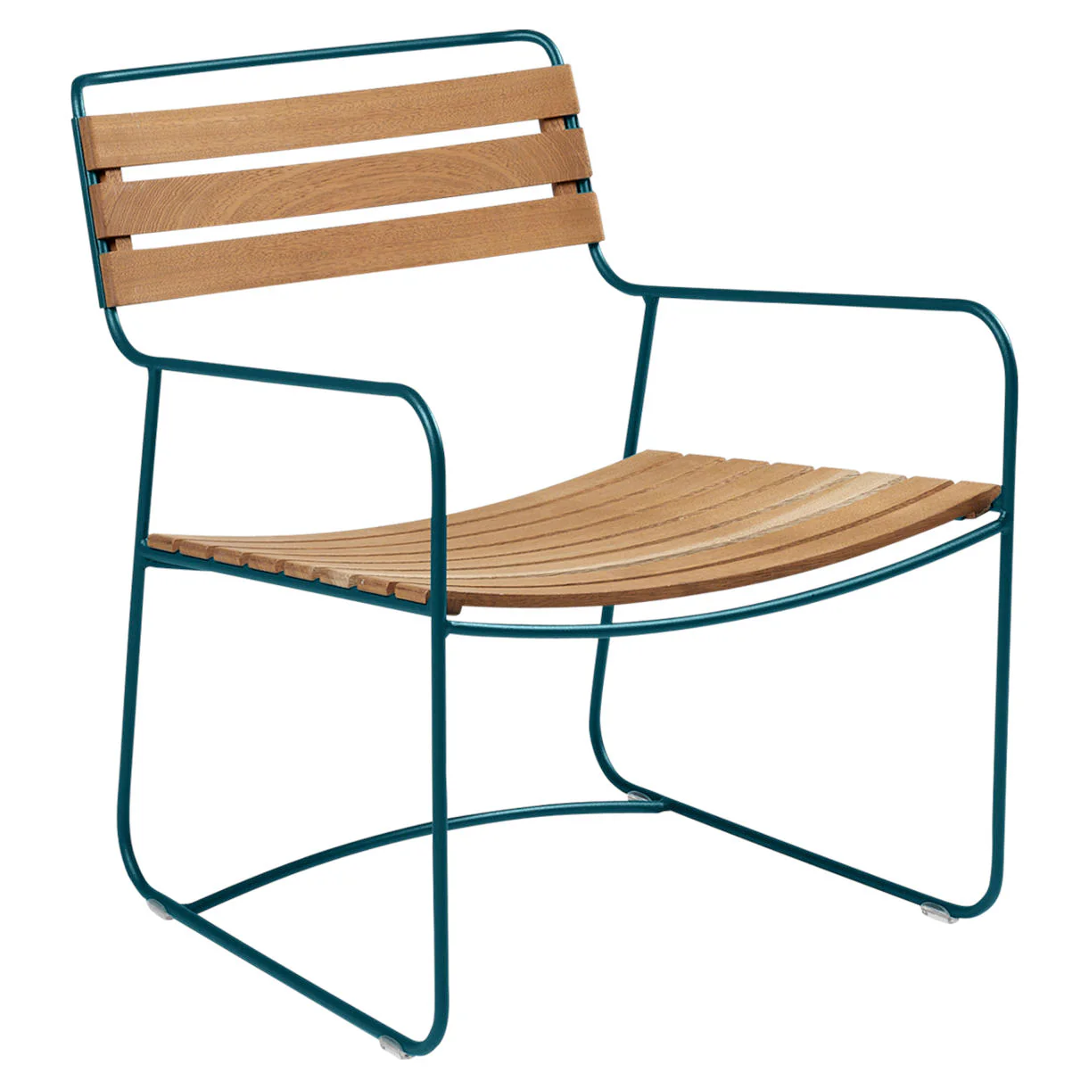 Surprising Teak Low Armchair - Image 23