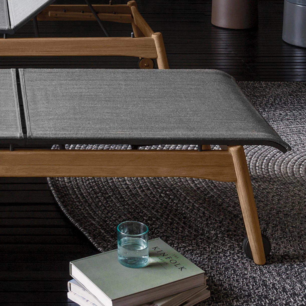 Sway Teak Sunlounger - Image 3