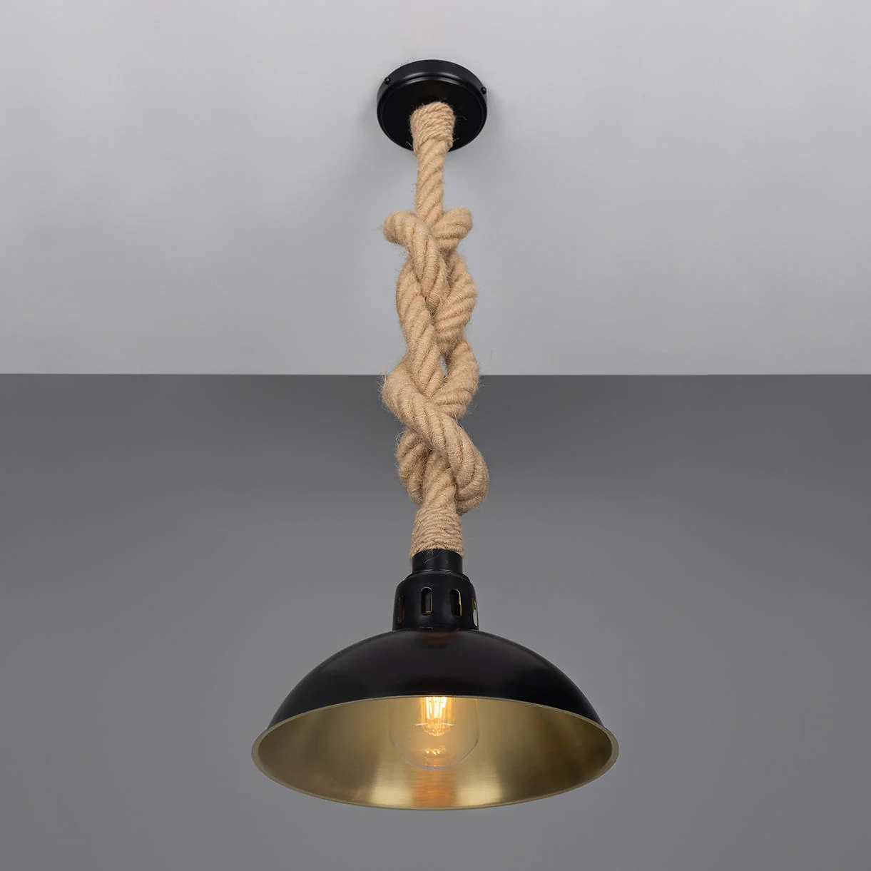 Tahiti Outdoor Rope Pendant Light - Image 4