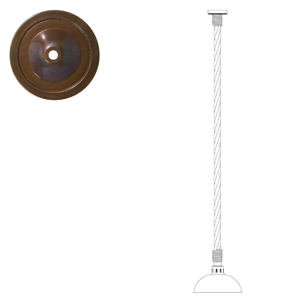 Tahiti Outdoor Rope Pendant Light - Image 6