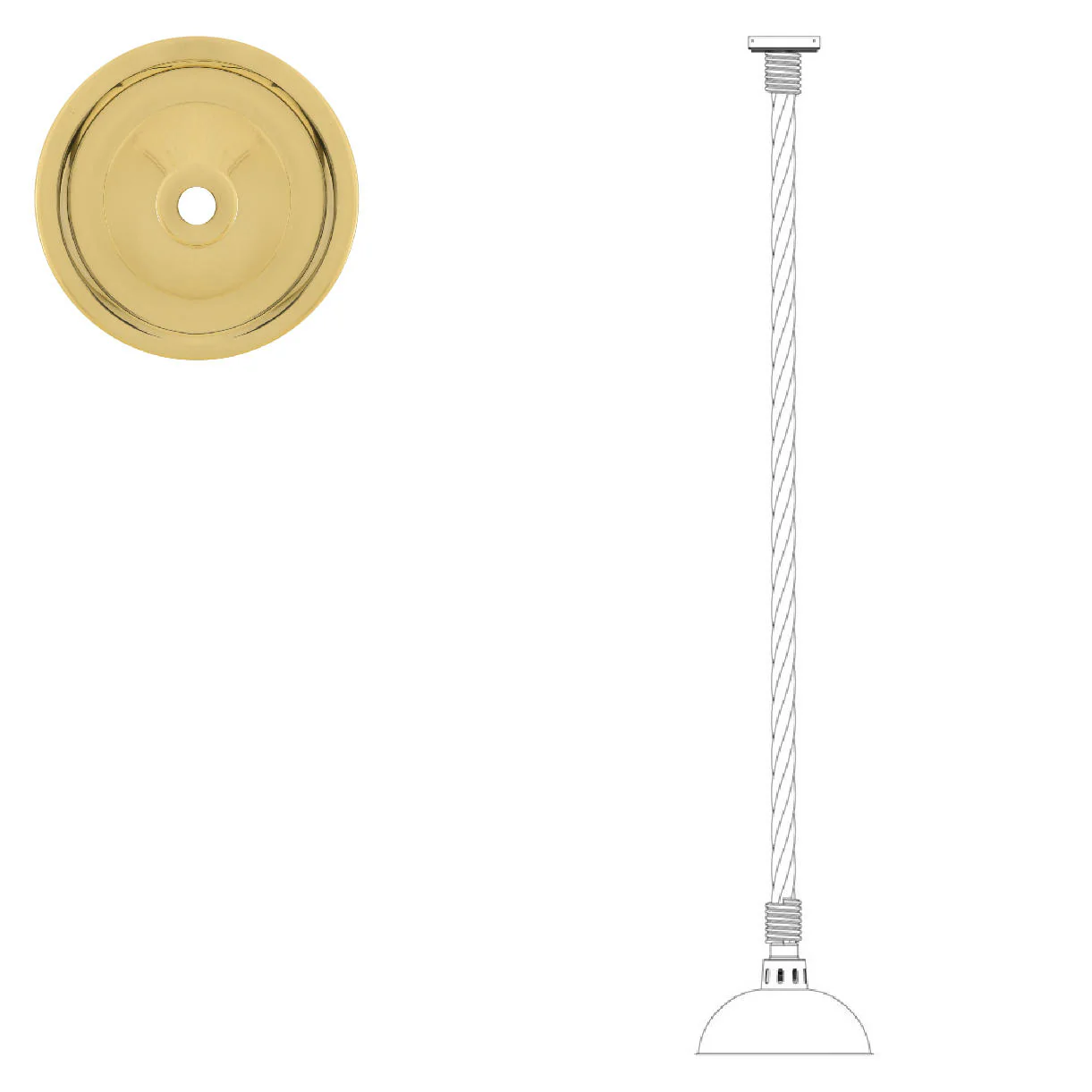 Tahiti Outdoor Rope Pendant Light - Image 7