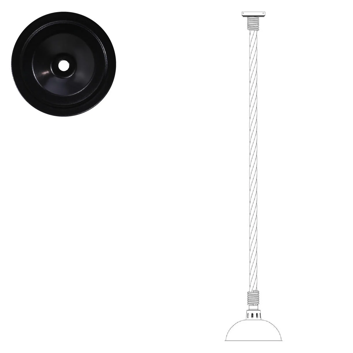 Tahiti Outdoor Rope Pendant Light - Image 8