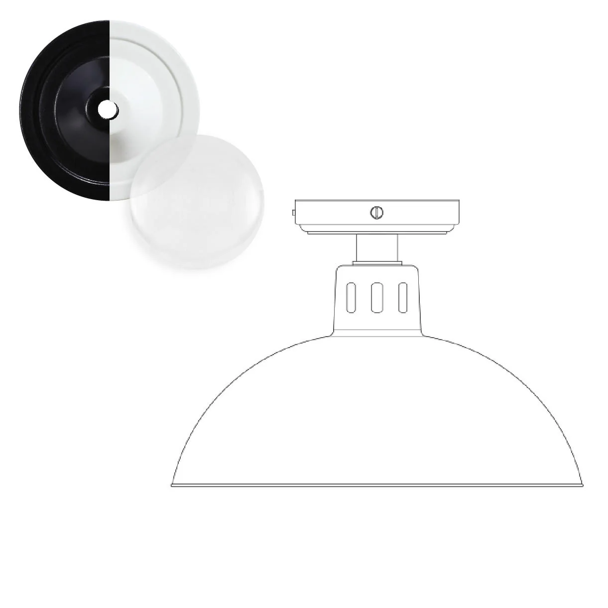 Talise Outdoor Ceiling Light - Image 10
