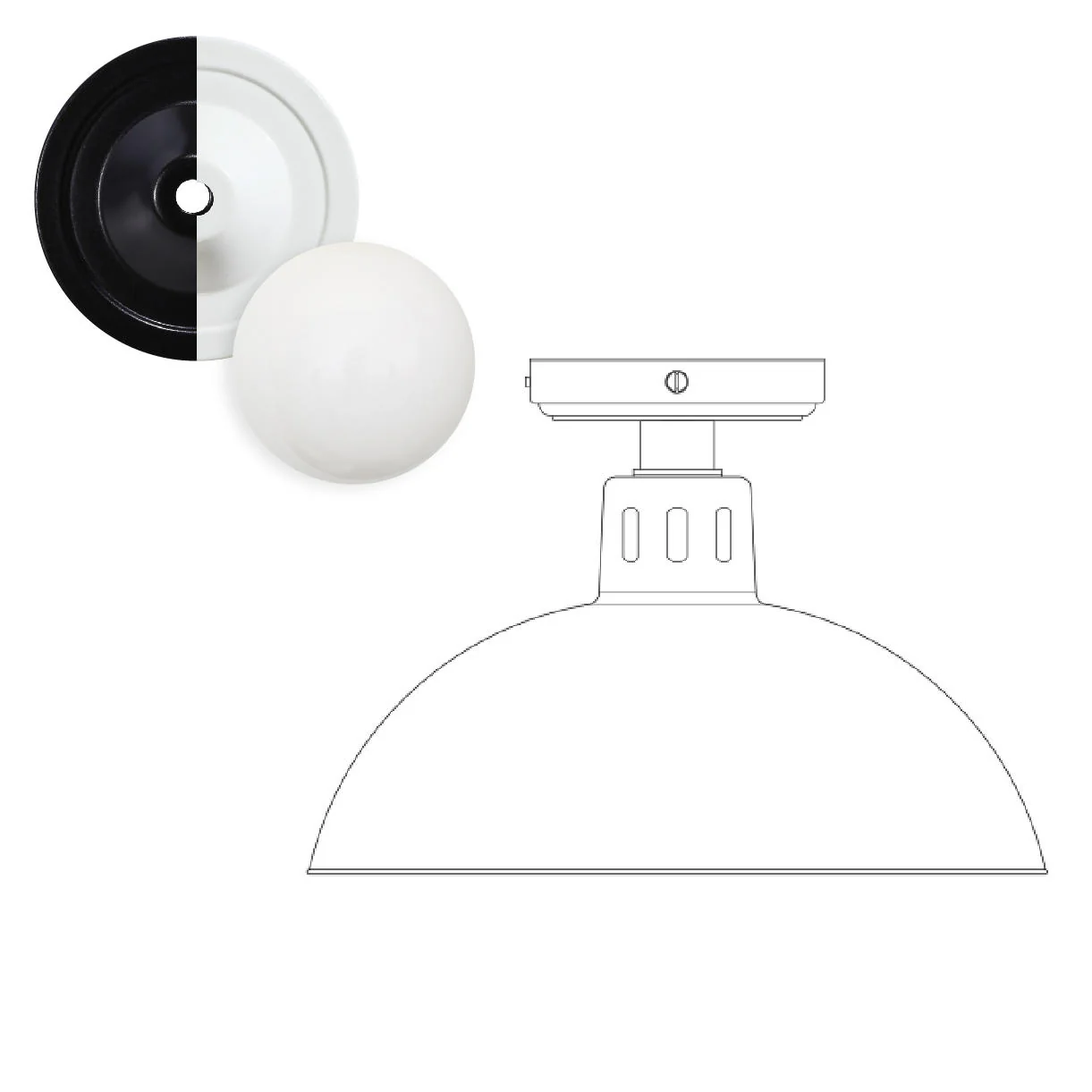 Talise Outdoor Ceiling Light - Image 11
