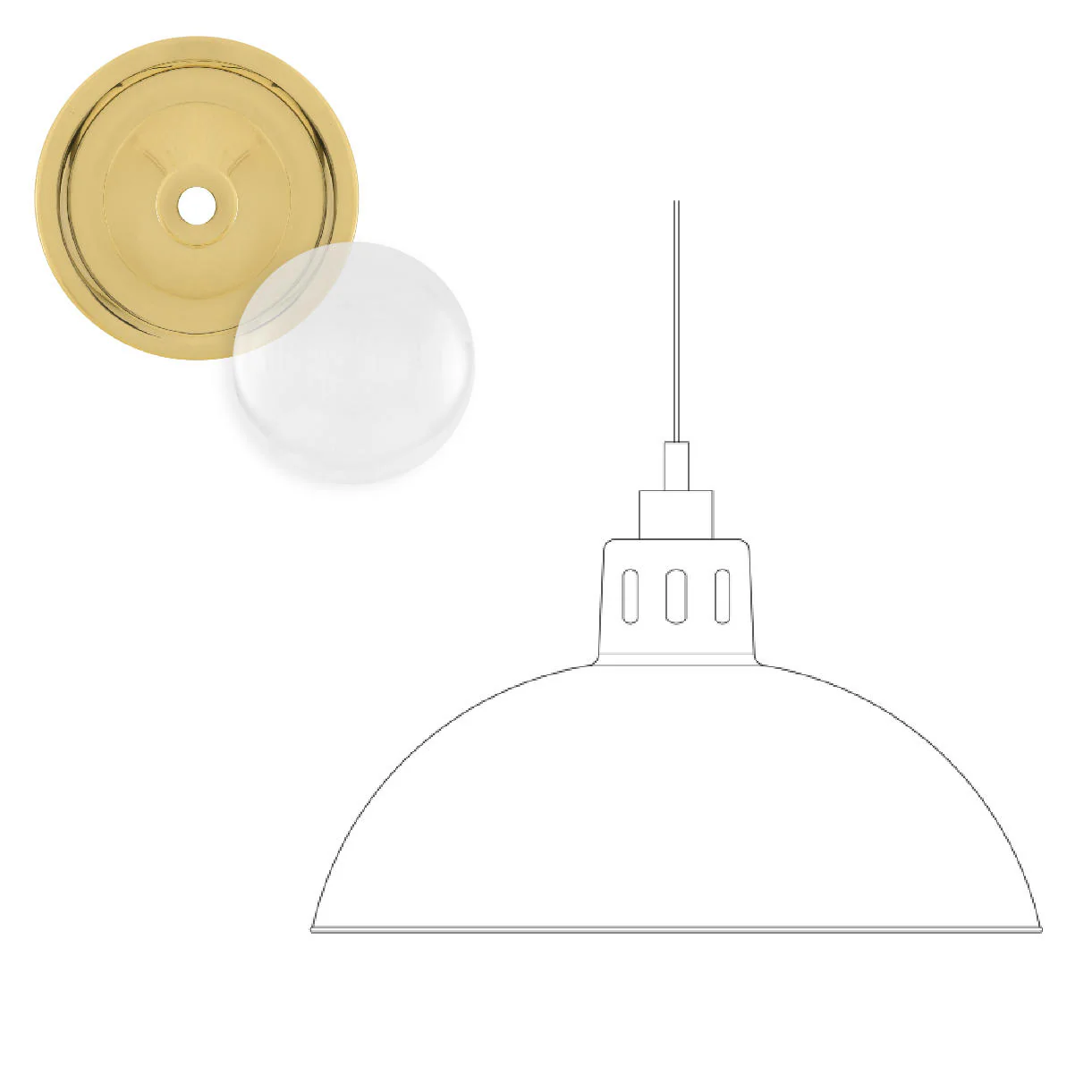 Talise Outdoor Pendant Light - Image 6