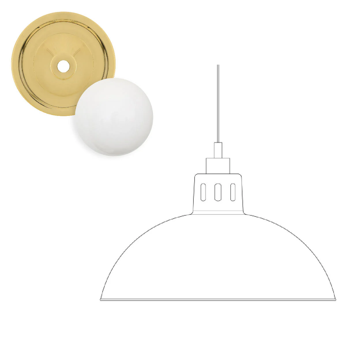 Talise Outdoor Pendant Light - Image 7