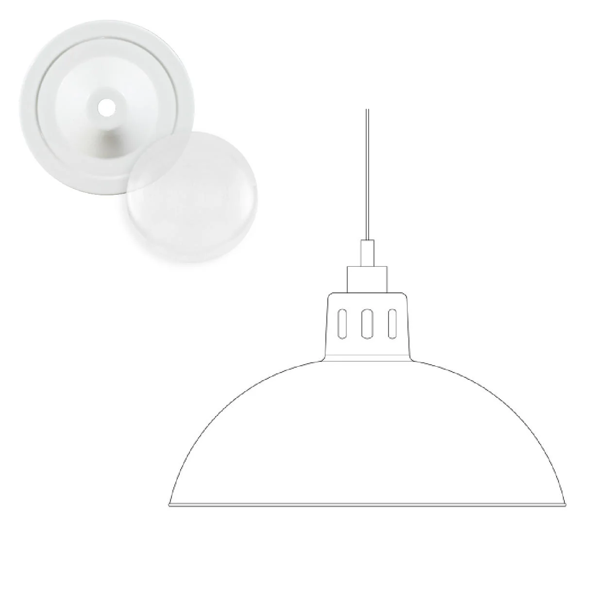 Talise Outdoor Pendant Light - Image 8