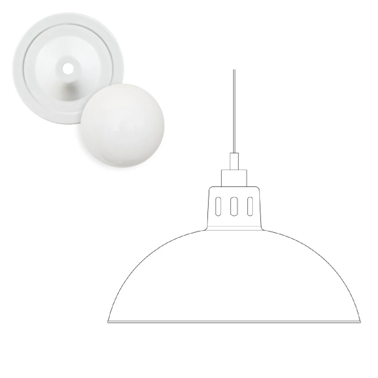 Talise Outdoor Pendant Light - Image 9