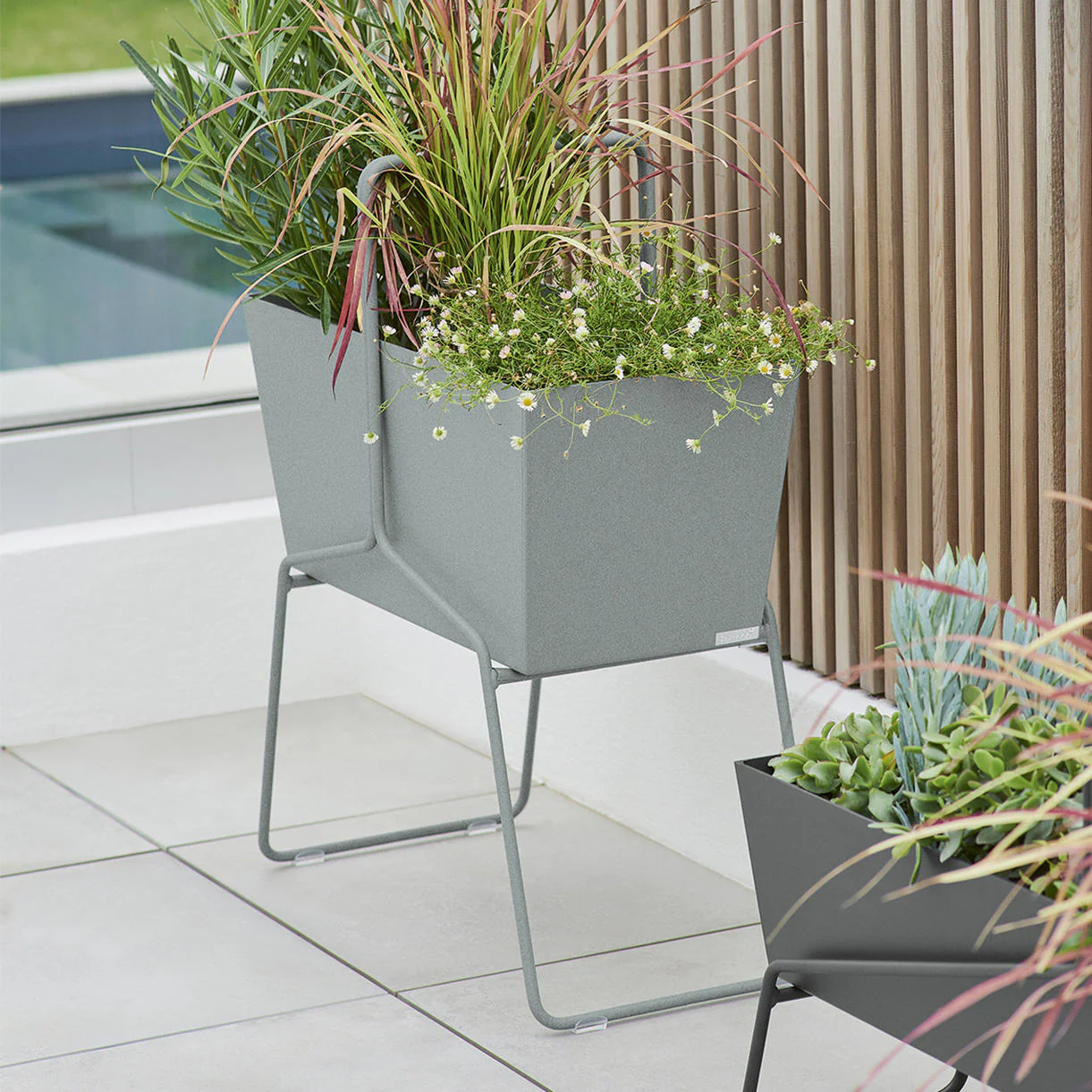 Fermob Tall Basket Planter - Image 2