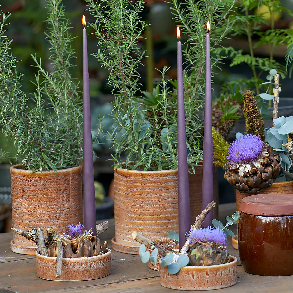 Tapered Dinner Candles - Image 2