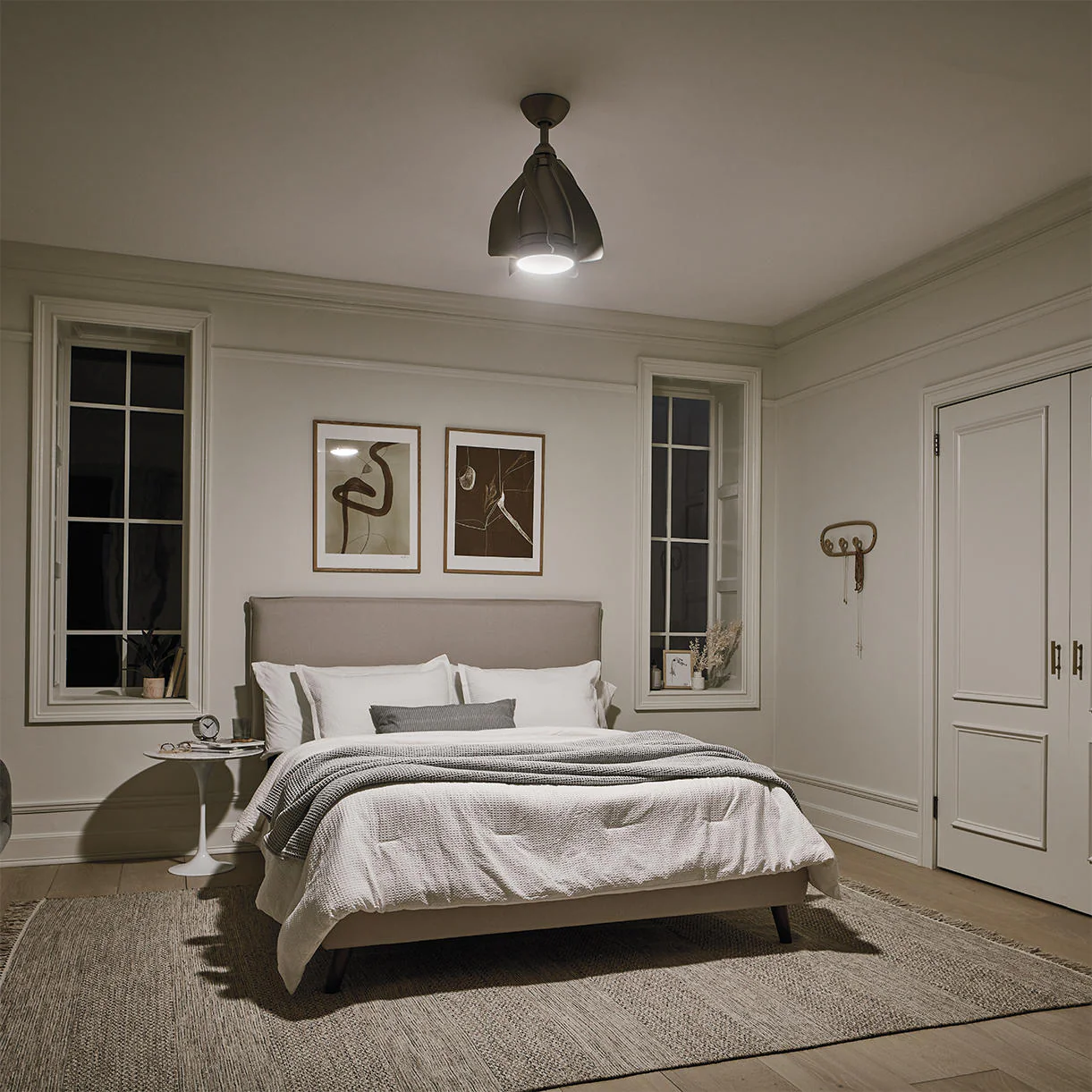 Terna Indoor Ceiling Fans with LED Light - Image 4