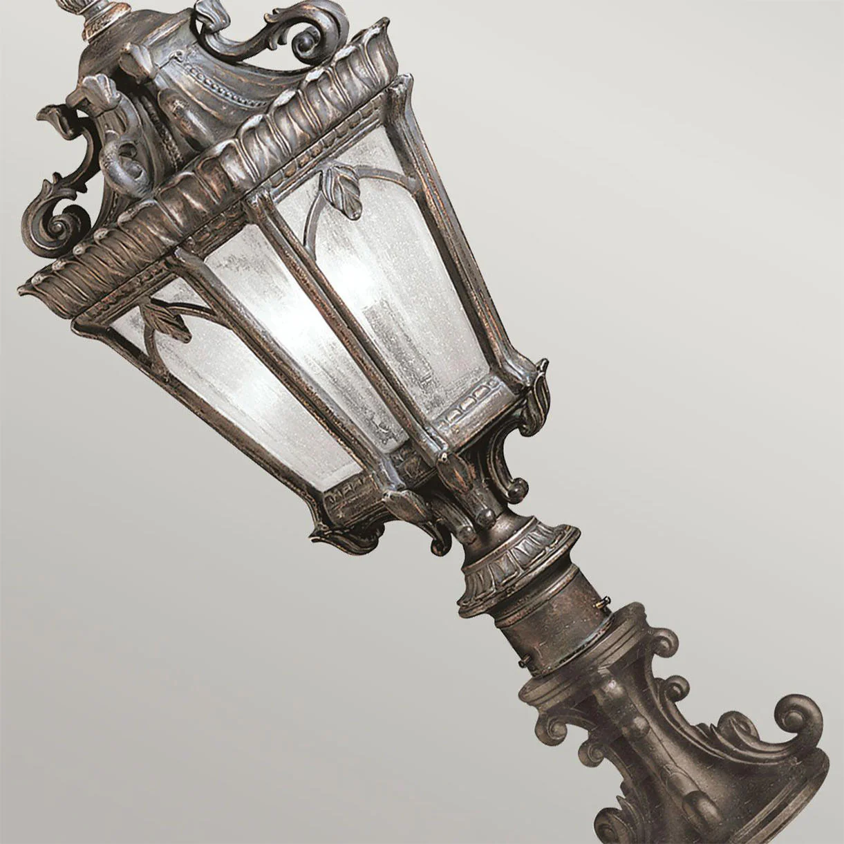 Tournai Outdoor Pedestal Lantern - Image 3