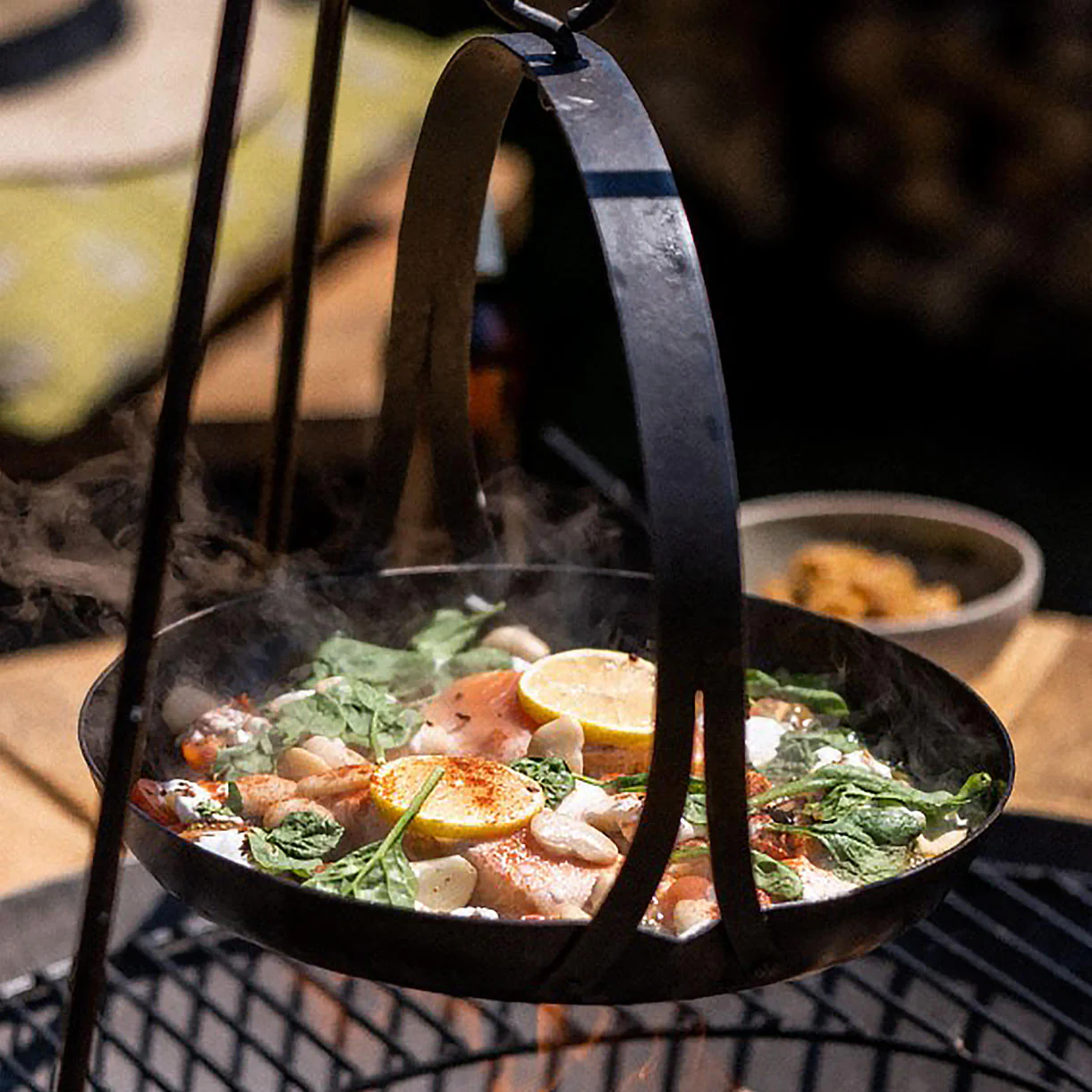 Tripod Skillet