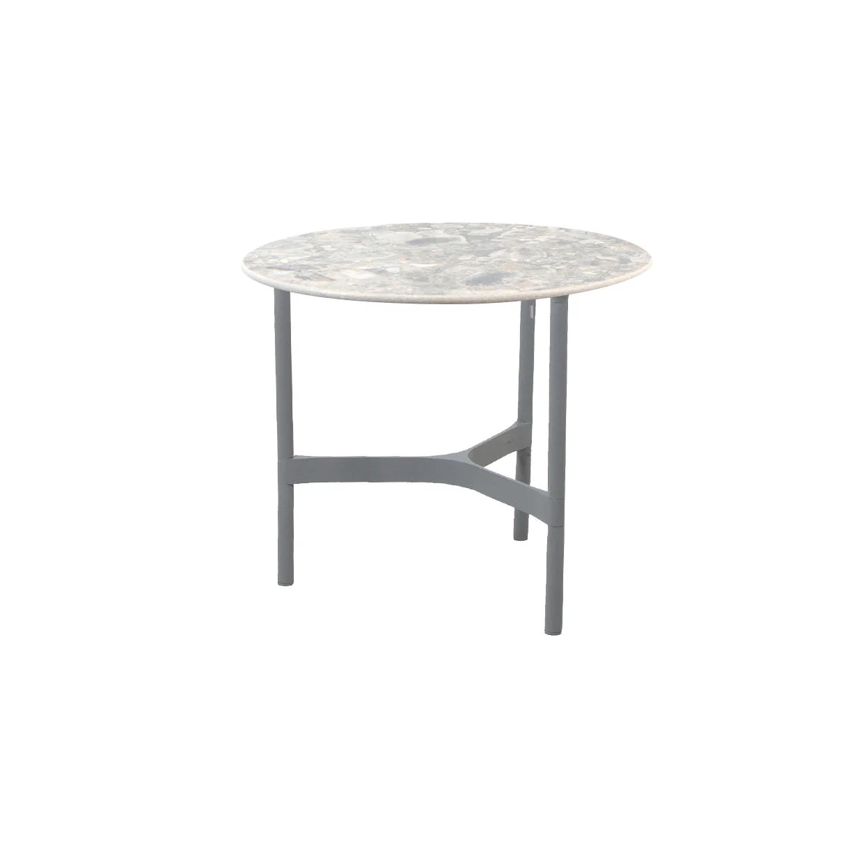 Twist Round Aluminium Coffee Table - Image 20