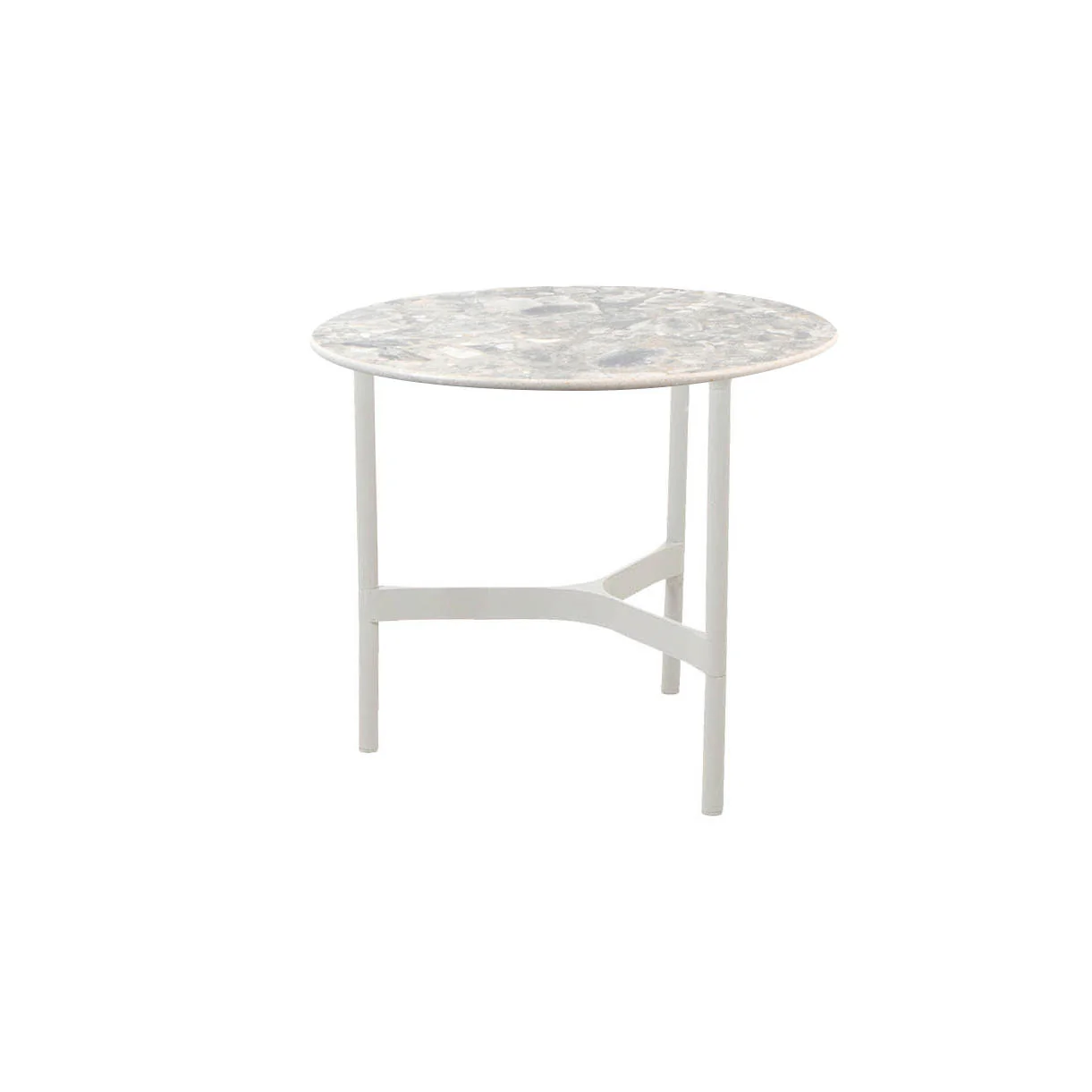 Twist Round Aluminium Coffee Table - Image 34
