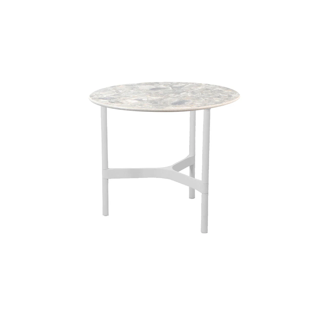 Twist Round Aluminium Coffee Table - Image 41