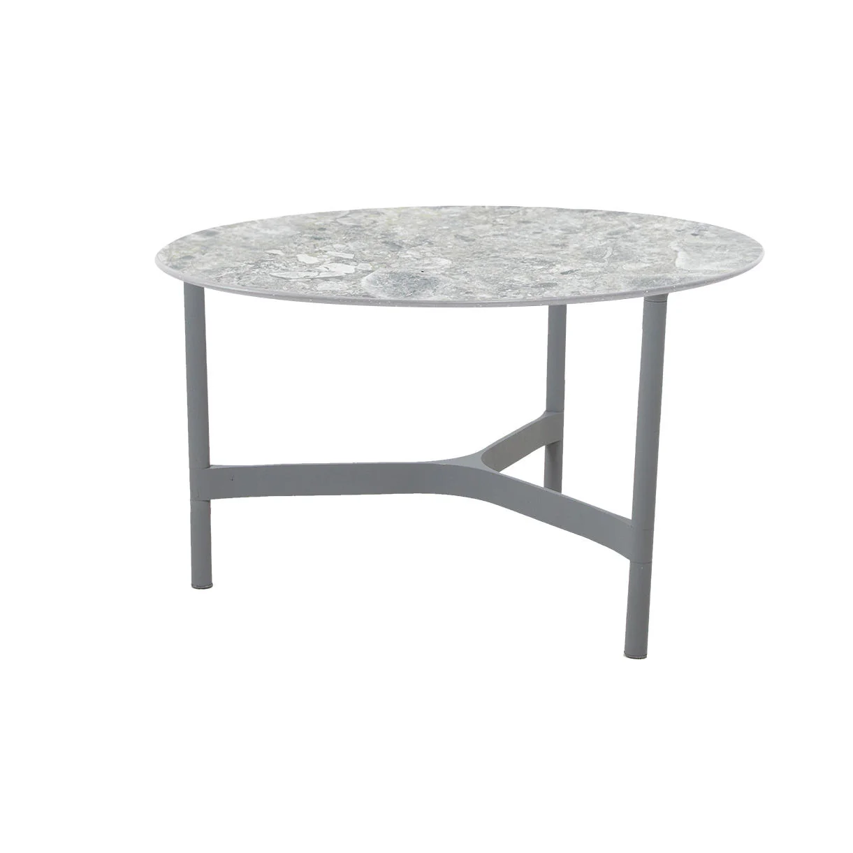 Twist Round Aluminium Coffee Table - Image 48