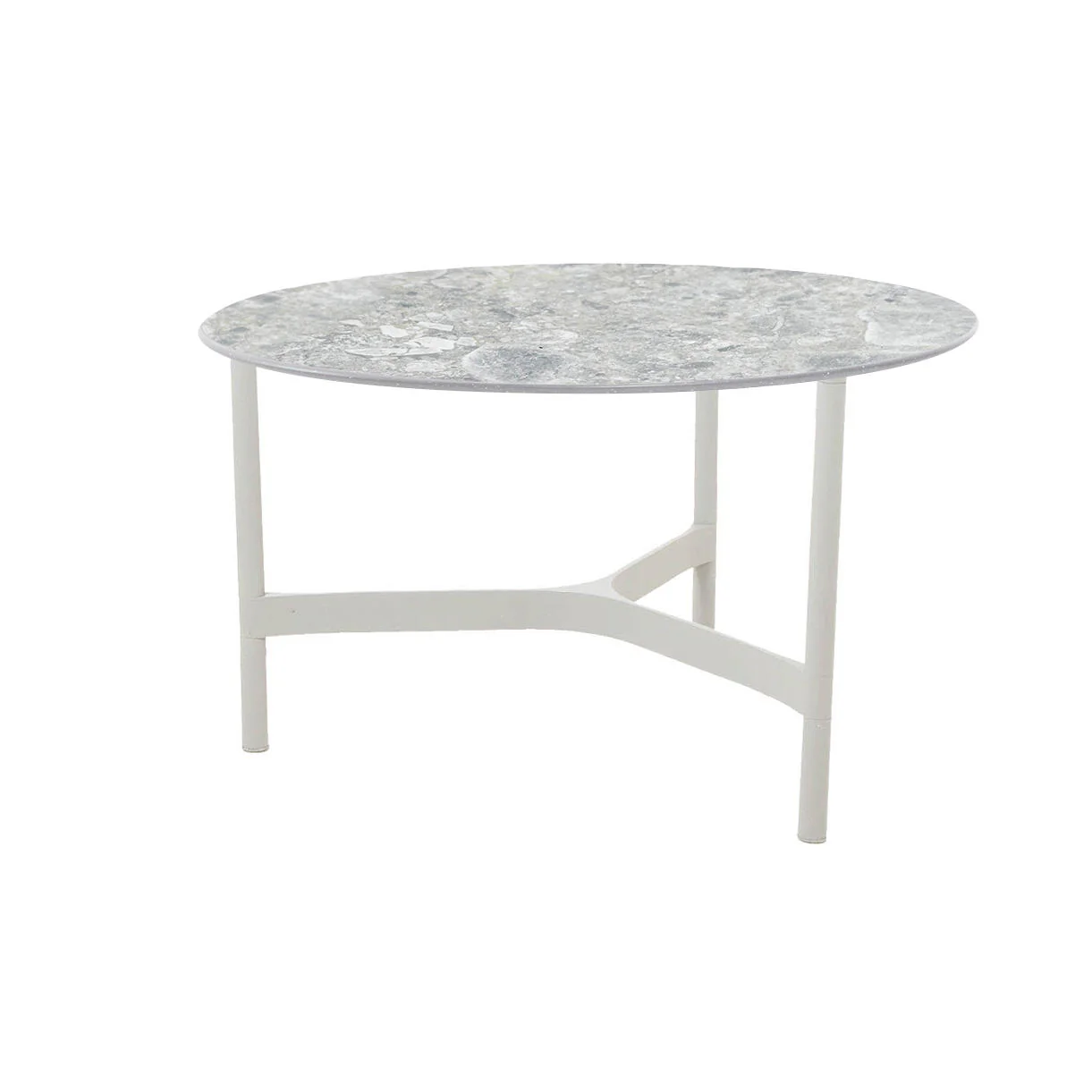 Twist Round Aluminium Coffee Table - Image 62