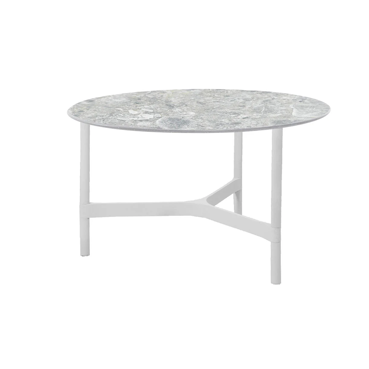 Twist Round Aluminium Coffee Table - Image 69
