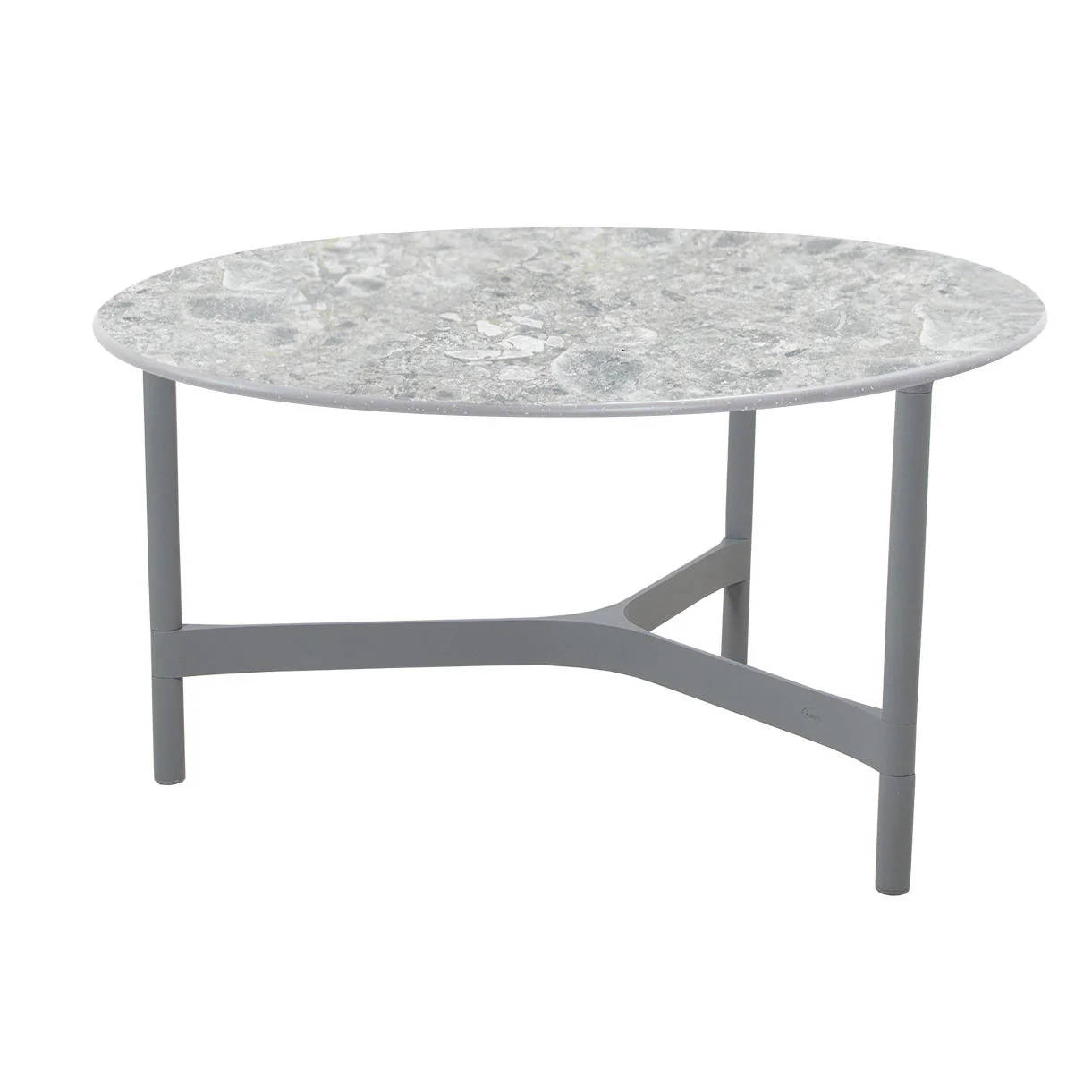 Twist Round Aluminium Coffee Table - Image 78