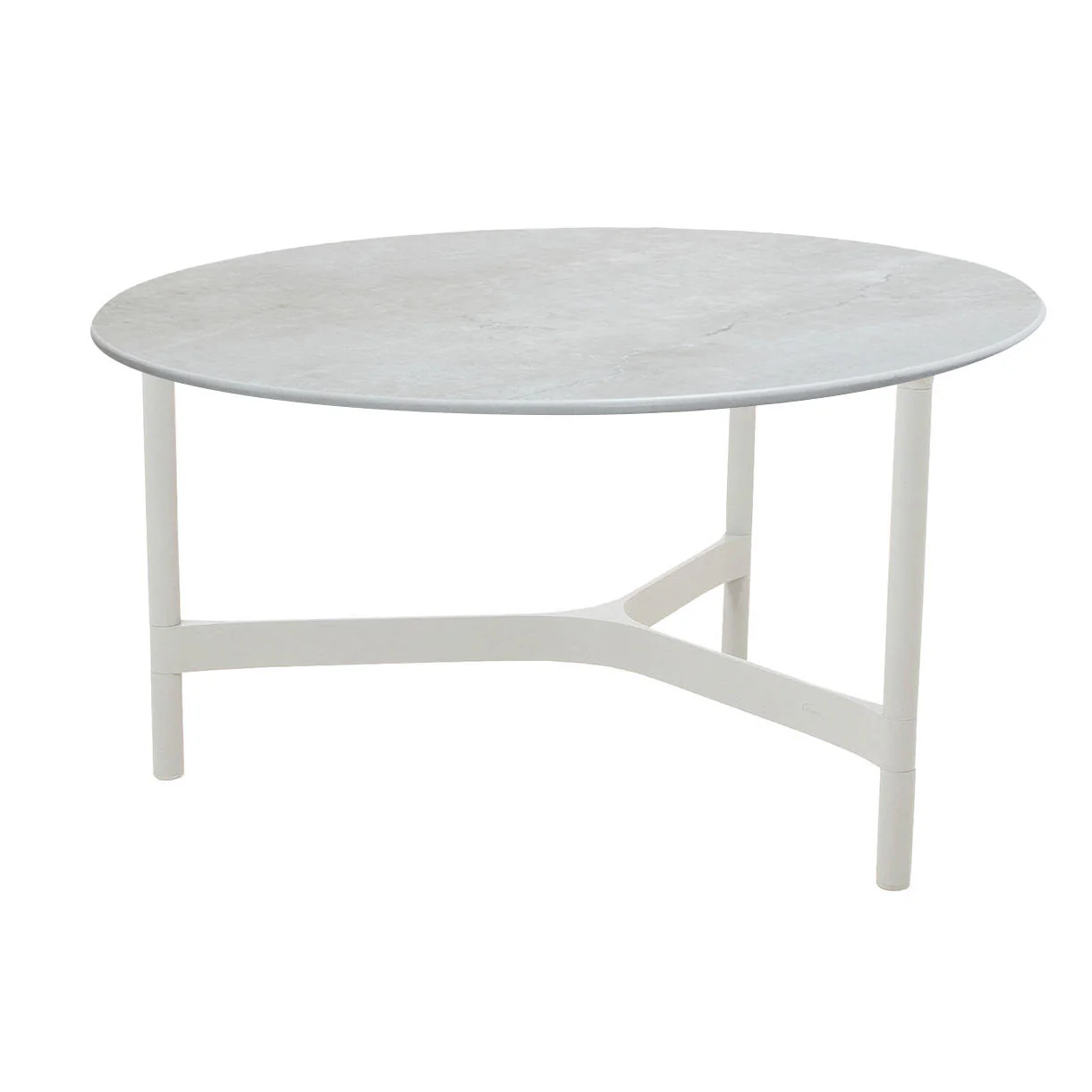 Twist Round Aluminium Coffee Table - Image 90