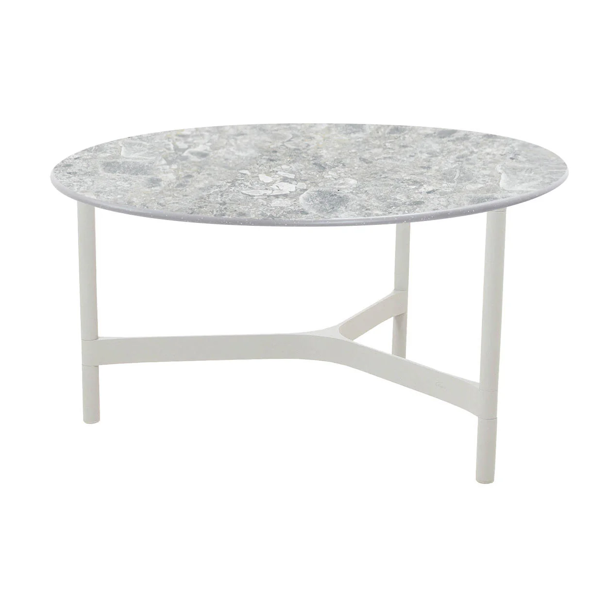 Twist Round Aluminium Coffee Table - Image 91