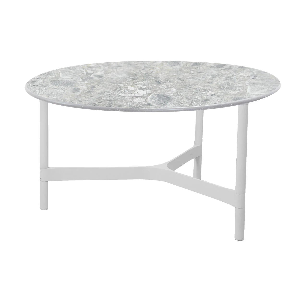Twist Round Aluminium Coffee Table - Image 97