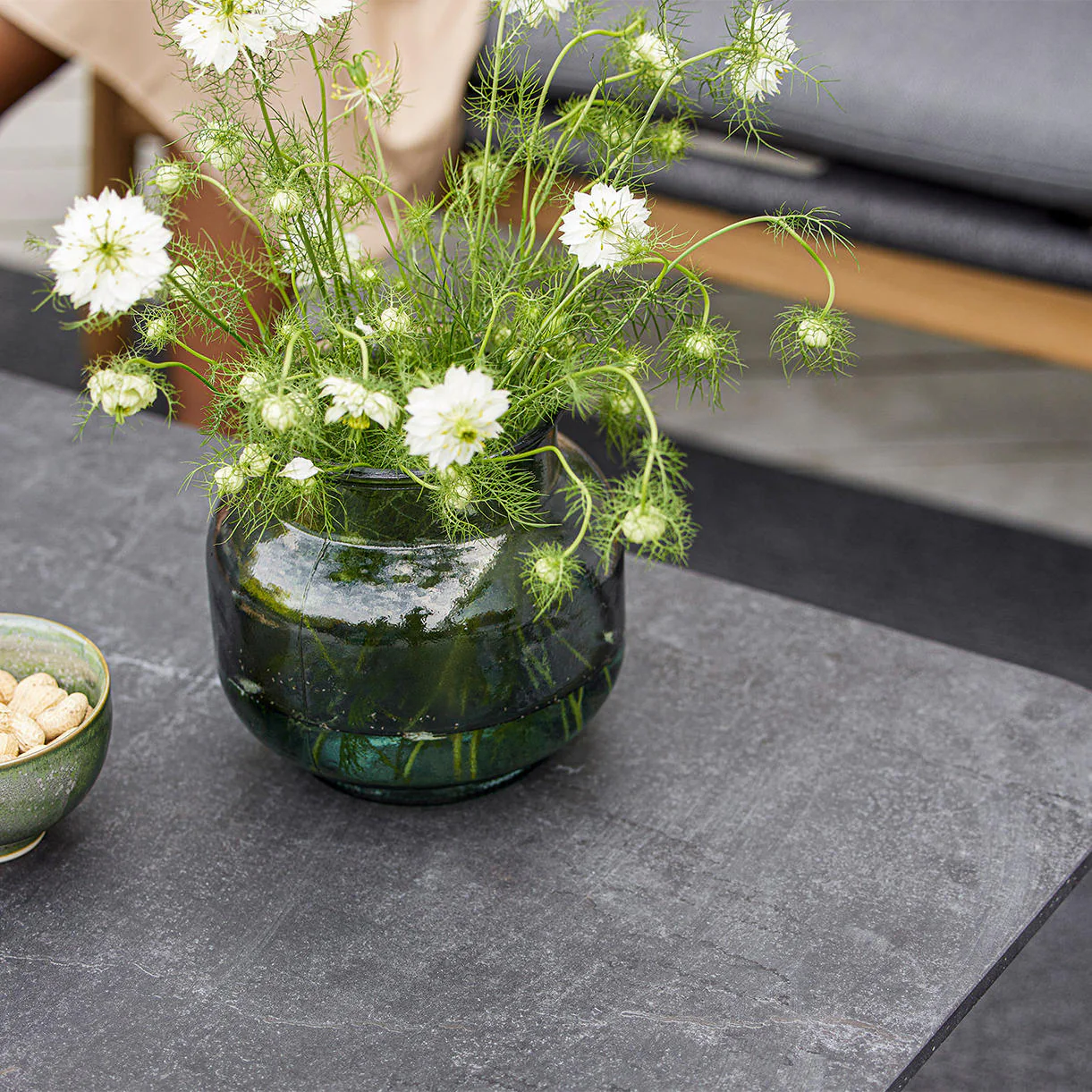 Twist Rectangular Teak Coffee Table - Image 3