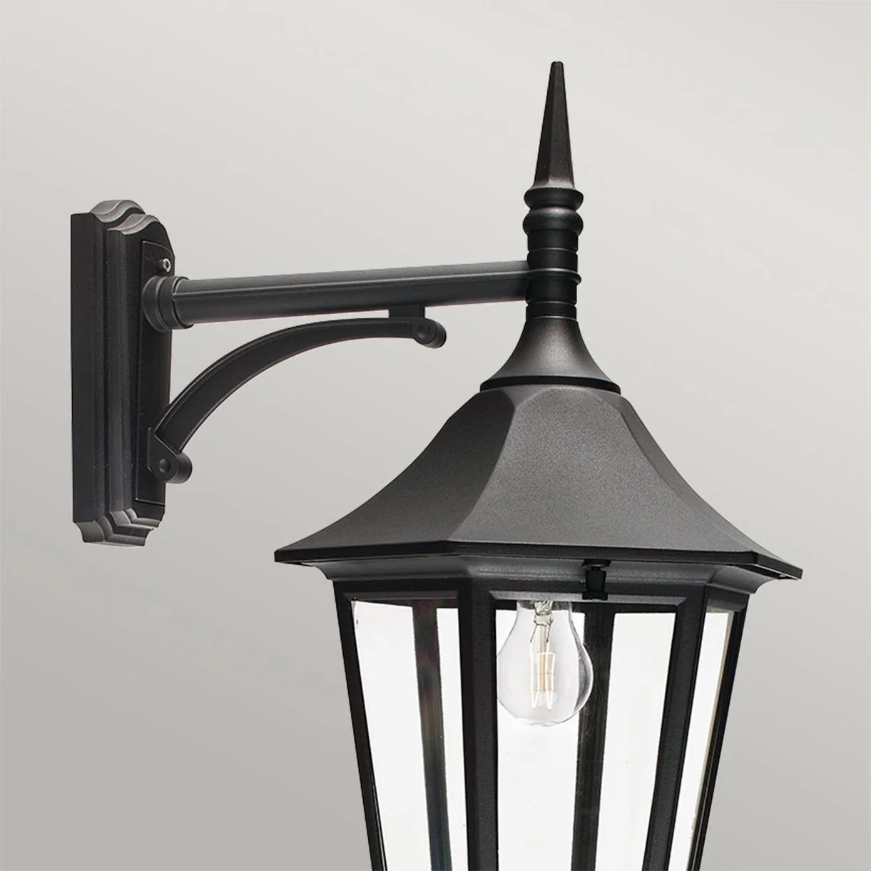 Valencia Grande Outdoor Down Wall Lantern - Image 2