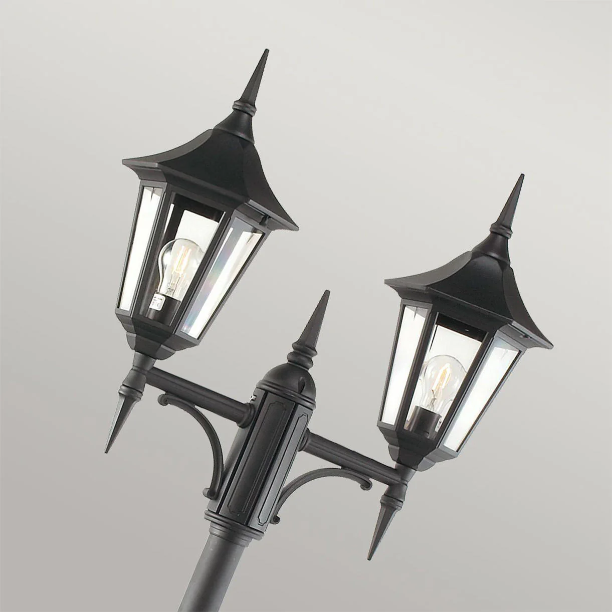 Valencia Outdoor Double Post Lantern - Image 2